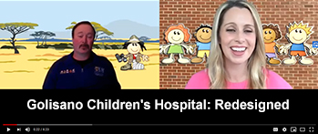 Video, Pat Chat, Children's Hospital Redesigned