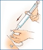 Giving Medications or Flushing a low-profile (button type) tube