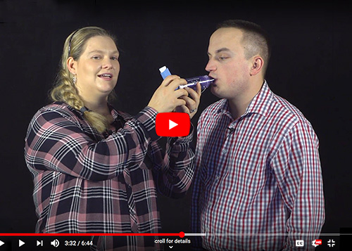 Asthma Inhaler Video