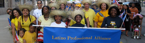 Latino Professional Alliance Marching