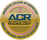 American College of Radiology Breast Imaging Center of Excellence Badge