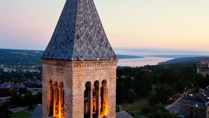 Photo of Cornell University bell tower