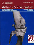 Featured on the cover of Arthritis and Rheumatism, October 2008