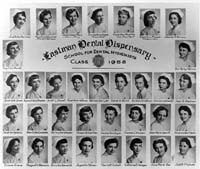 School for Dental Hygienists Class of 1958