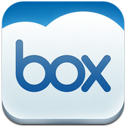 blue and white box-dot-com logo