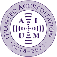 AIUM Granted Accreditation 2018-2021