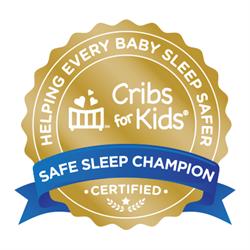 gold cribs for kids seal