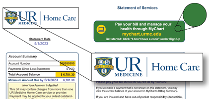 UR Medicine Statement for Home Care