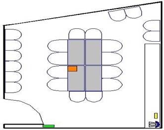 Room layout, 4412