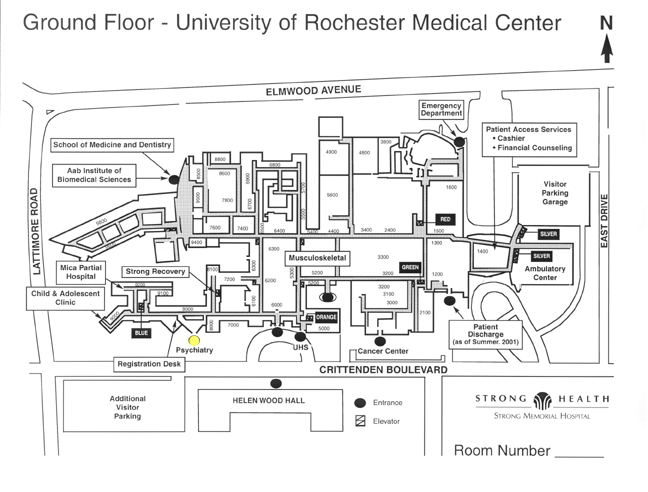 How to Find Us Psychiatry University of Rochester Medical Center