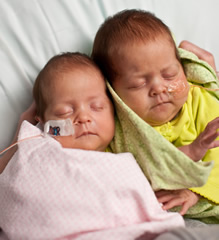 Premature twins