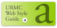URMC Web Style Guide