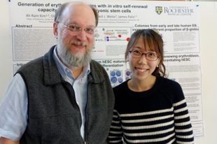 Dr Jim Palis and AhRam Kim