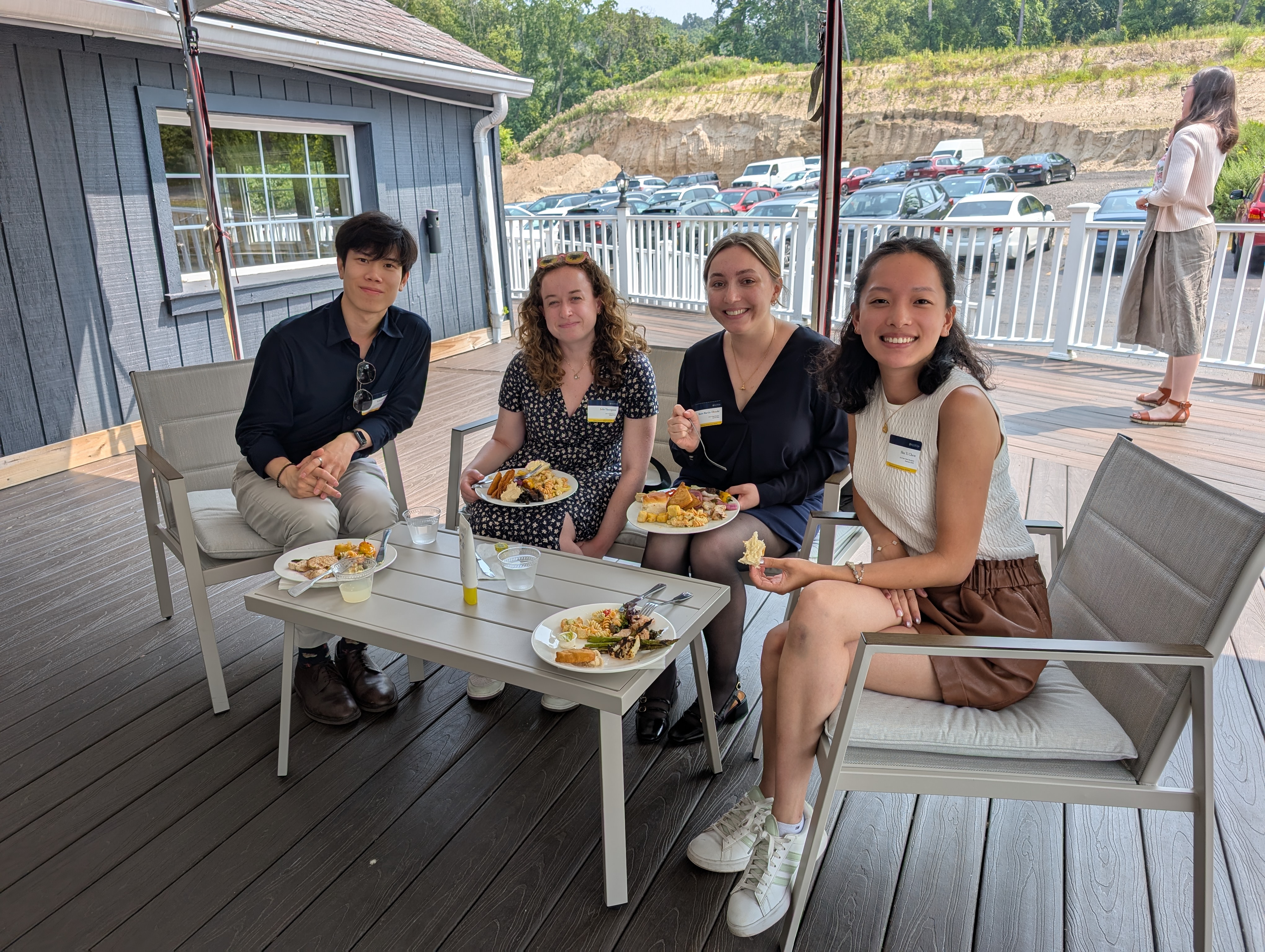 Our M2s enjoying lunch together