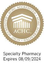 ACHC Accredited: Specialty Pharmacy, Expires 08/09/2024