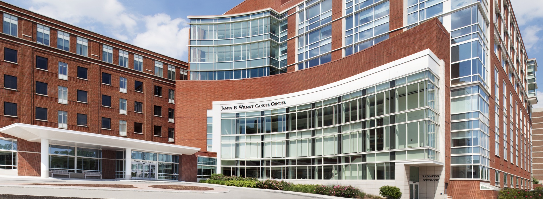 Exterior of Wilmot Cancer Institute