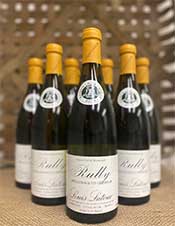 twelve bottles of wine - rully blanc