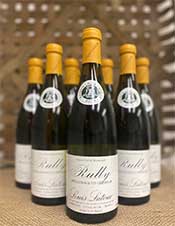 twelve bottles of wine - rully blanc