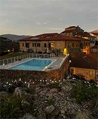 large tuscan house with pool