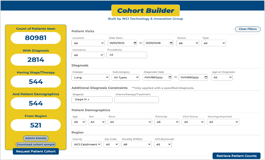 Cohort Builder