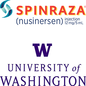 Spinraza Injection and University of Washington Logos