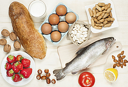 Foods that may cause a food allergy