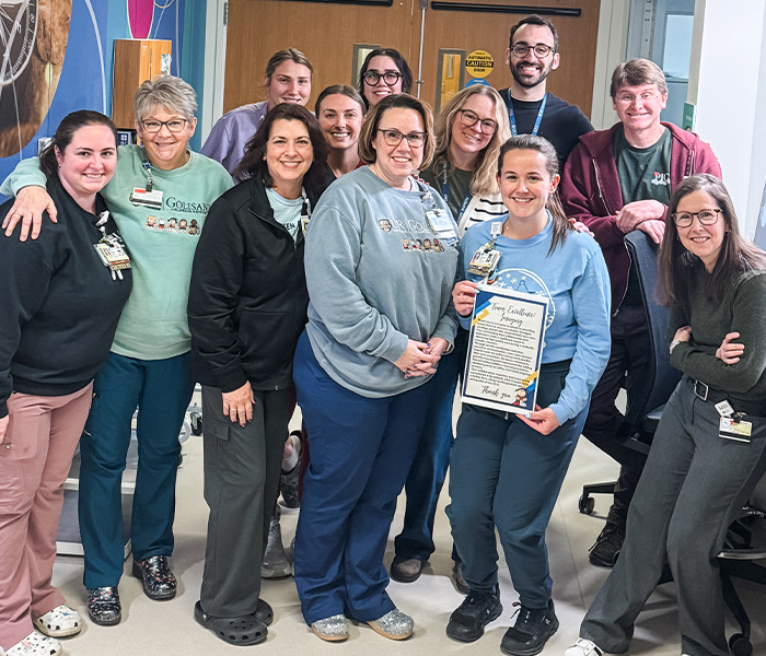 Sedation Team Wins Safety Hero Award