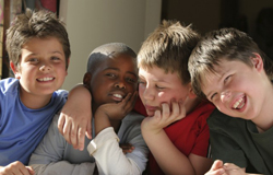 Group of Smiling Kids