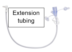 Extension tubing