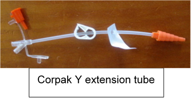 Corpak Y Extension Tube
