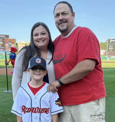 Amanda and family