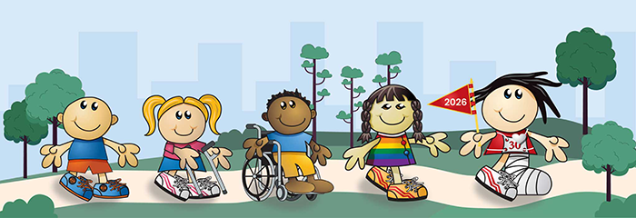 Sandy and Friends for the 2026 Stroll