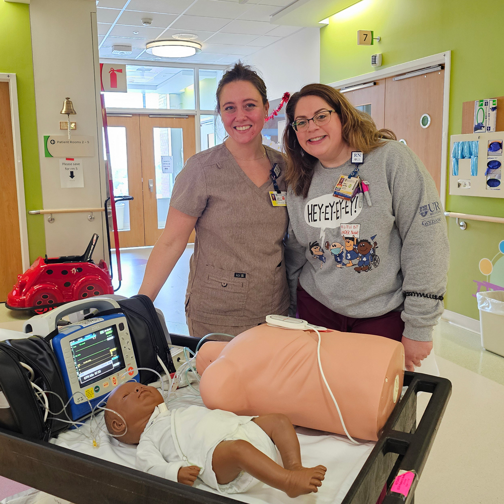 Taylor and Dana with ROSCO Rovers