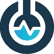 BLIS logo white beaker icon with blue liquid in a white circle