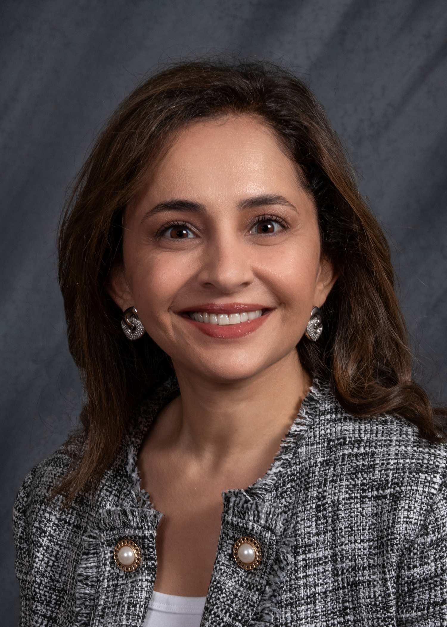 A portrait of Dr. Dalia Agi-Maluli.