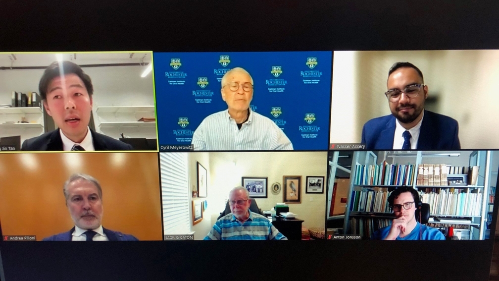 screen shot of virtual meeting