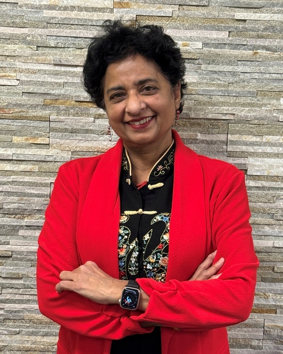 A portrait of Dr. Sangeeta Gajendra