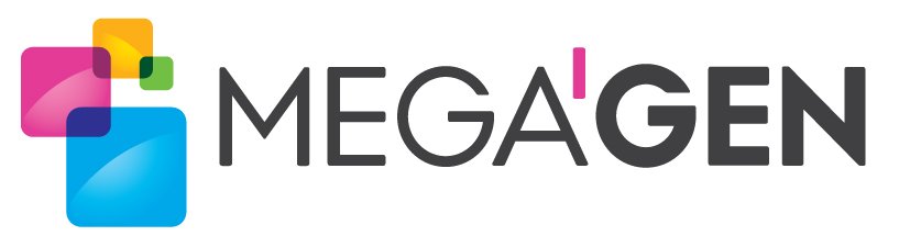 Mega'Gen logo.