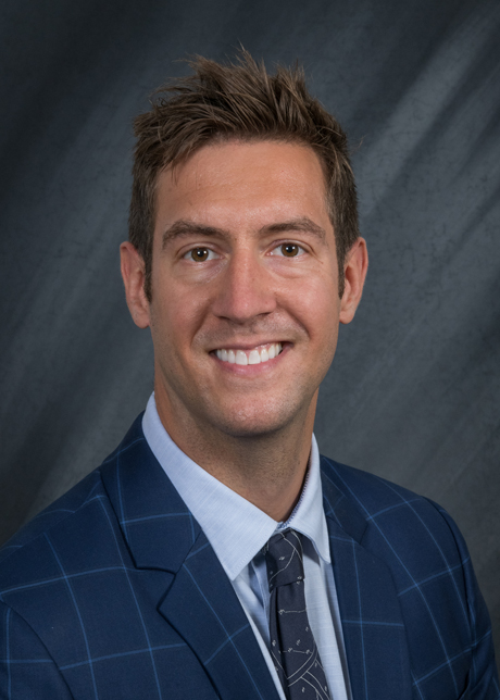 A portrait of Dr. Zachary Zeiler.