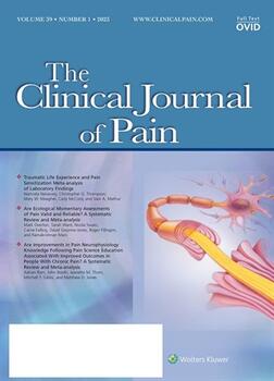 Clnical Journal of Pain