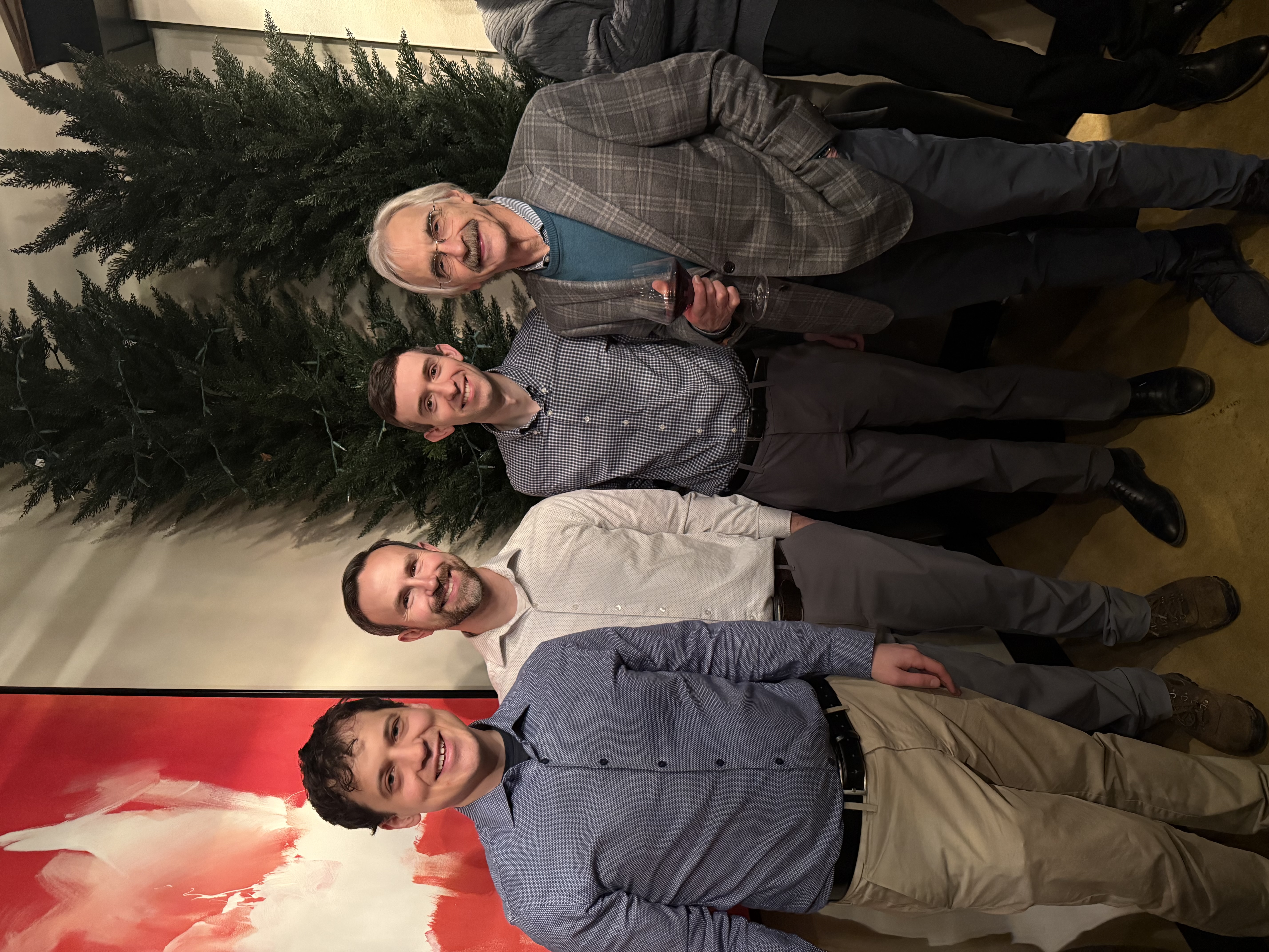 Neurology colleagues dressed for the Winter Ball.