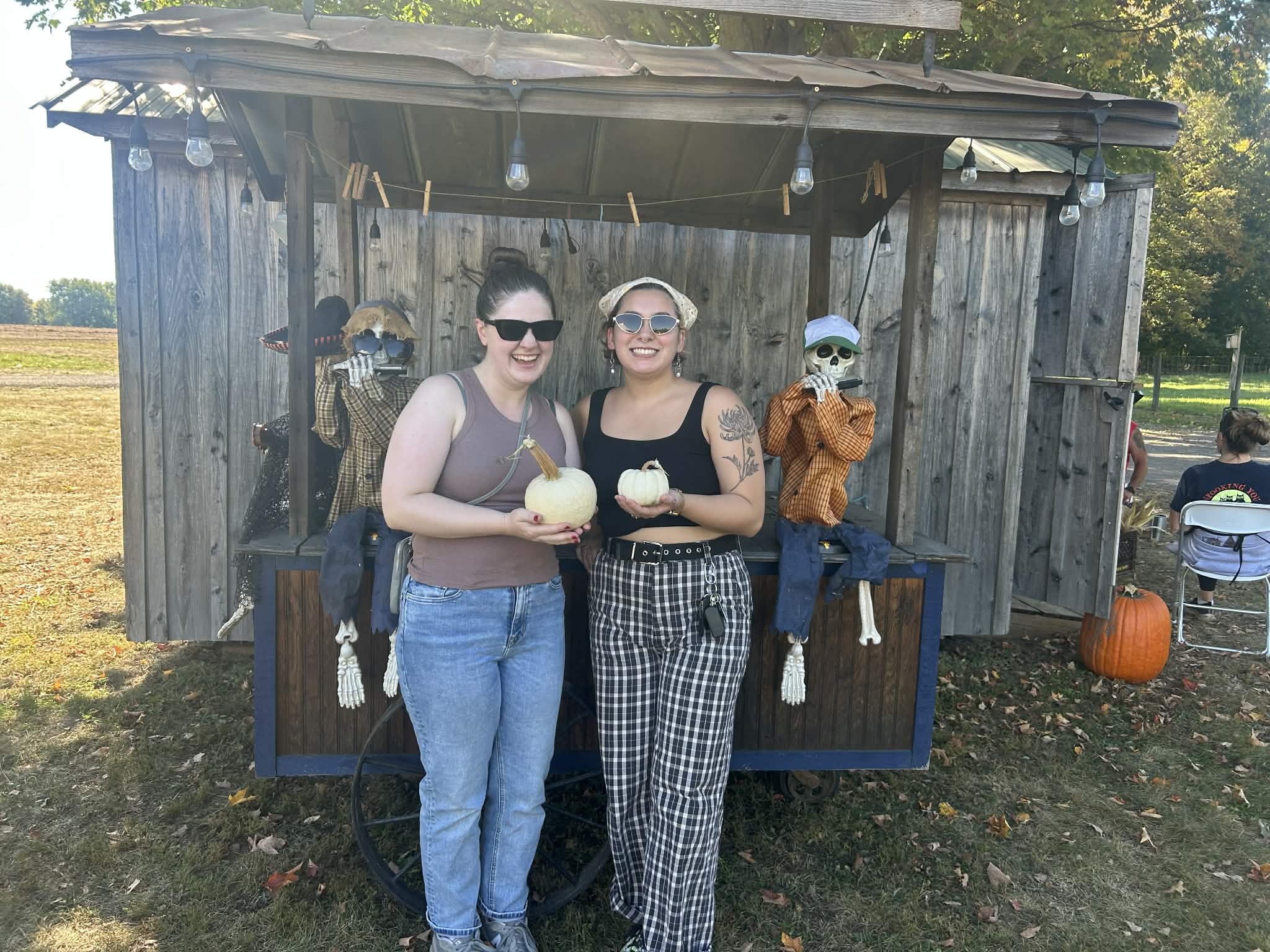 Fellowship team members together at a local farm.