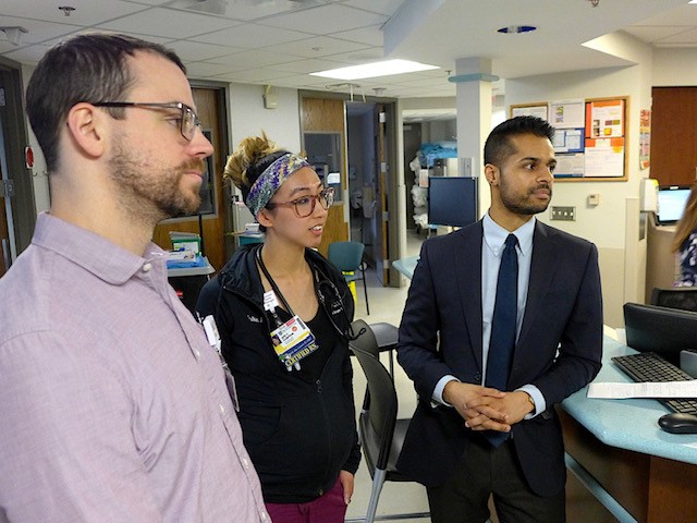 3 fellows in medical unit