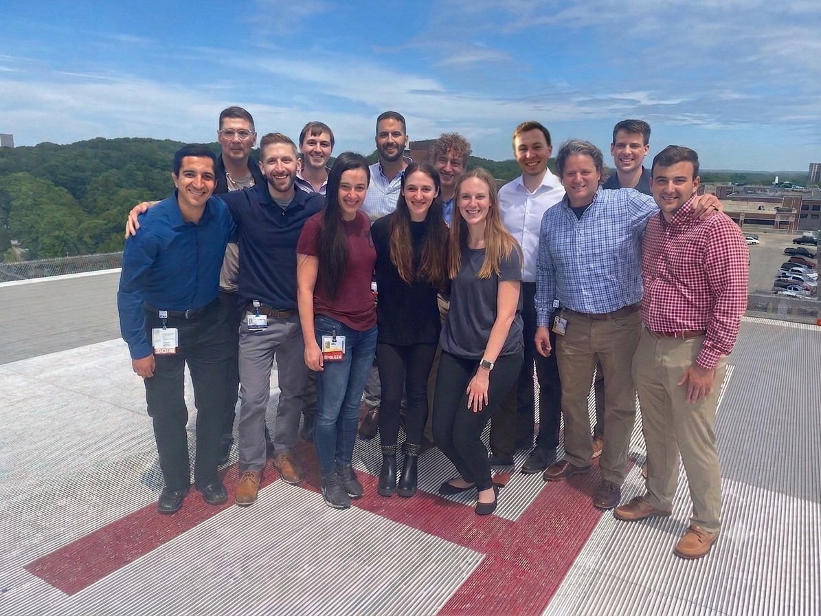 Resident group on helipad 2026