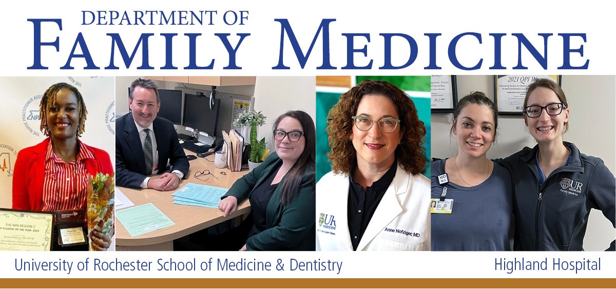 Department of Family Medicine Newsletter