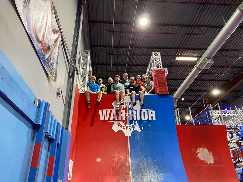 Residents and faculty at the Warrior Factory