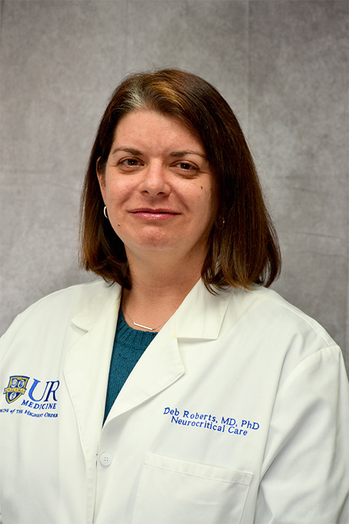 Debra Roberts, M.D., Ph.D.,