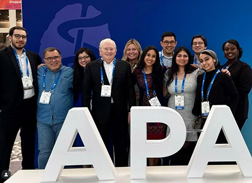 group of residents and alumni at APA