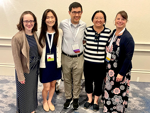 group of residents attending conference