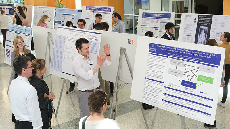 Residents Presenting at Poster day
